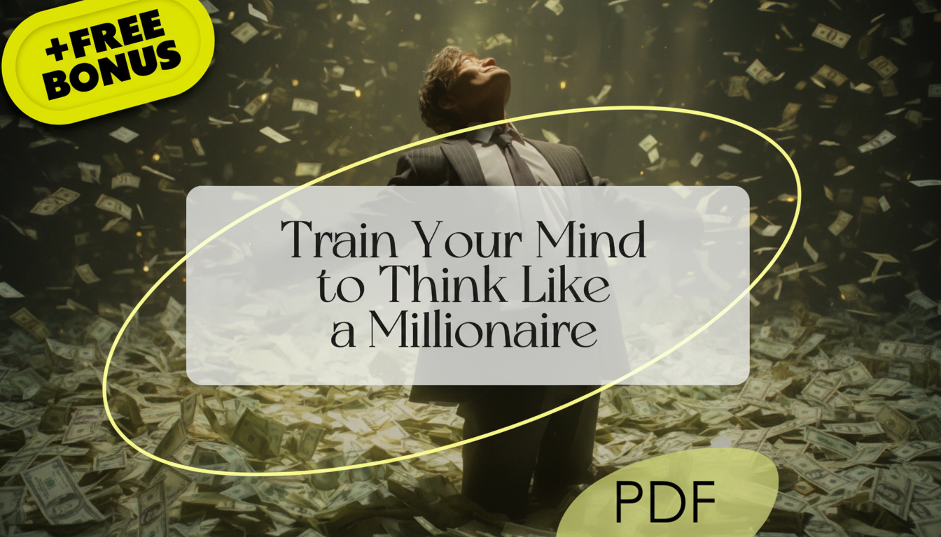 Millionaire Mindset Workbook: 7-Day Money Habit Plan